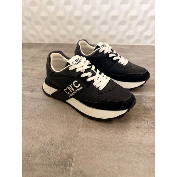 CoSTUME NATIONAL Side Logo Sneaker Women Size 7 - Picture 2 of 14